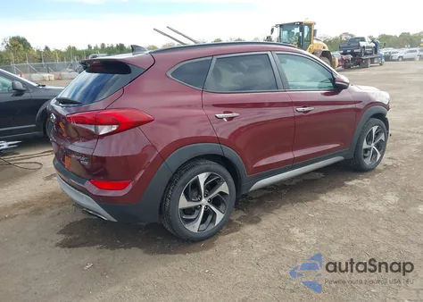2017 Hyundai Tucson Limited из США, поврежденный, VIN KM8J3CA29HU307891